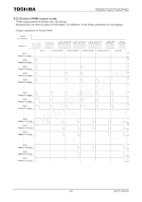 TC62D722FG Datasheet Page 22