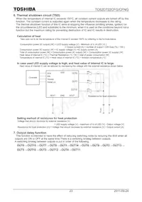 TC62D722FG Datasheet Pagina 23