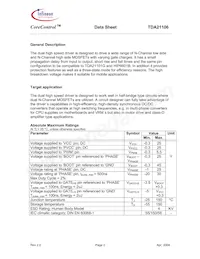 TDA21106 Datasheet Pagina 2