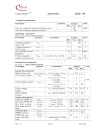 TDA21106 Datasheet Page 3