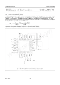 TZA3047BVH/C1 Datenblatt Seite 18