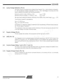 U2044B-MY Datasheet Page 5