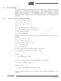 U6084B-MFPG3Y Datasheet Page 4