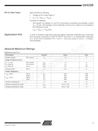 U6432B-MFP Datasheet Pagina 5