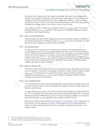 UBA2072TS/N1數據表 頁面 13
