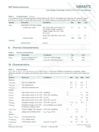 UBA2072TS/N1 Datasheet Page 16