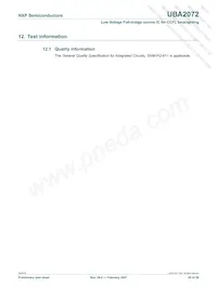 UBA2072TS/N1 Datasheet Page 20