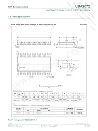 UBA2072TS/N1 Datasheet Page 21