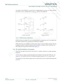 UBA2074ATS/N1 Datasheet Page 12