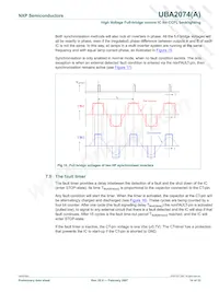 UBA2074ATS/N1 Datasheet Page 14