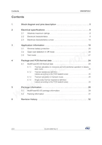 VNH3SP30-E Datasheet Page 2
