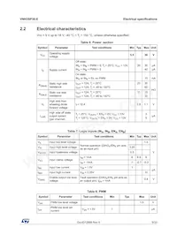 VNH3SP30-E Datasheet Page 9