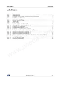 VNH5200ASTR-E Datasheet Page 3