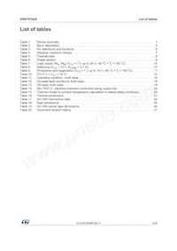 VNH7070ASTR Datasheet Page 3