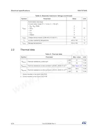 VNH7070ASTR Datasheet Page 8