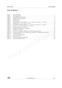 VNH7100ASTR Datasheet Pagina 3