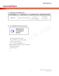 W83391TG TR Datasheet Page 12