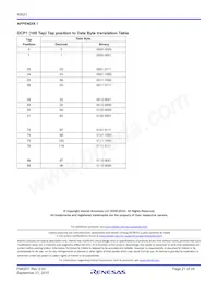 X9521V20I-A Datasheet Page 21