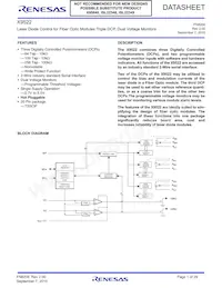 X9522V20I-BT1 Datasheet Cover