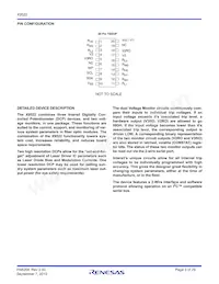 X9522V20I-BT1 Datasheet Pagina 3