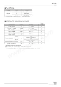 XC9401C60CSR-G Datasheet Page 5