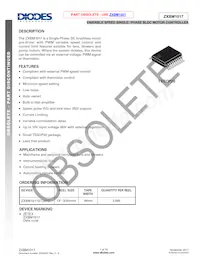 ZXBM1017ST20TC Datasheet Cover