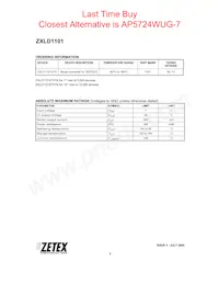 ZXLD1101ET5TA Datasheet Page 2