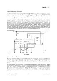 ZXLD1321DCATC Datasheet Page 14