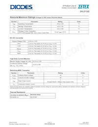 ZXLD1322DCCTC Datasheet Page 4