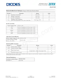 ZXLD1322DCCTC 데이터 시트 페이지 4