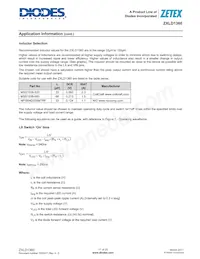 ZXLD1360ET5TA數據表 頁面 17