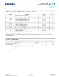 ZXLD1374QESTTC Datasheet Page 4