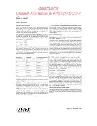 ZXLD1601H6TA Datasheet Page 8