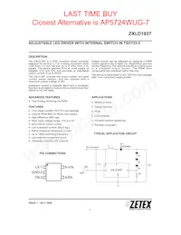 ZXLD1937ET5TA Datasheet Cover