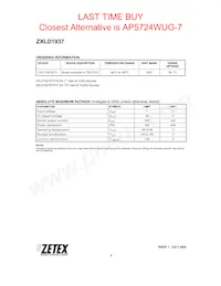 ZXLD1937ET5TA數據表 頁面 2