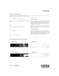 ZXSC300E5TA Datasheet Pagina 9