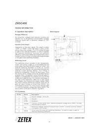 ZXSC400E6TA Datasheet Pagina 4
