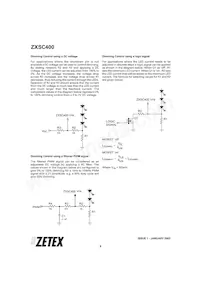 ZXSC400E6TA Datasheet Pagina 8