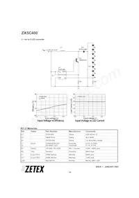 ZXSC400E6TA Datasheet Pagina 14