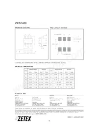 ZXSC400E6TA Datasheet Page 16