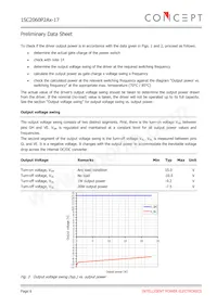1SC2060P2A0-17 Datasheet Page 6