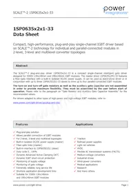 1SP0635V2M1-33 Datasheet Cover