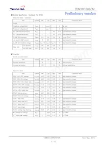 2DM180206CM Datasheet Page 3