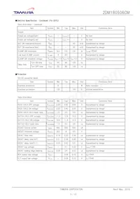 2DM180506CM Datasheet Page 3