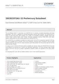 2SC0535T2A1-33 Datasheet Copertura