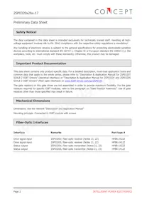 2SP0320V2A0-17 Datasheet Page 2