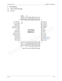 78M6631-IM/F/P2 Datasheet Page 23