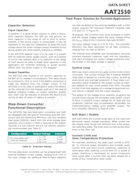 AAT2550ISK-CAA-T1 Datasheet Page 21