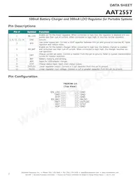 AAT2557ITO-CW-T1 Datasheet Pagina 2