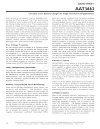 AAT3663IWO-8.4-1-T1 Datasheet Page 18